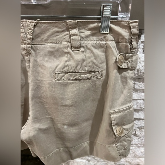 Mossimo size 6 stretch linen blend shorts - Picture 5 of 8